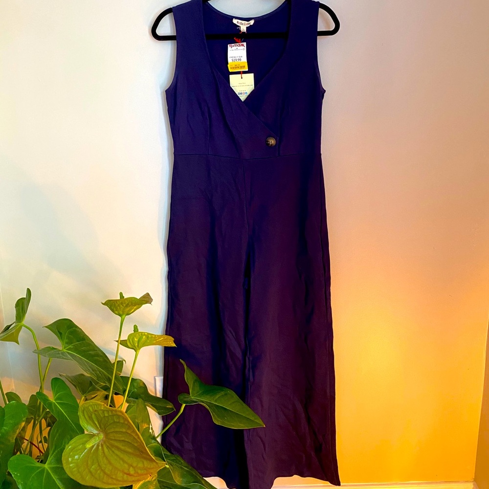 Navy Blue Jumpsuit